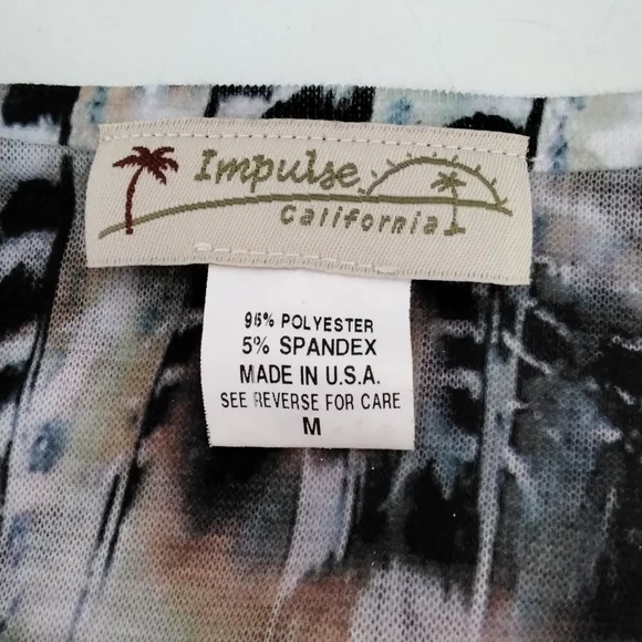 Multi-coloured sequined blouse, medium - Picture 9 of 9